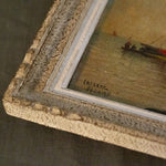 "Normandy, France" Framed Vintage Painting - Rug & Weave