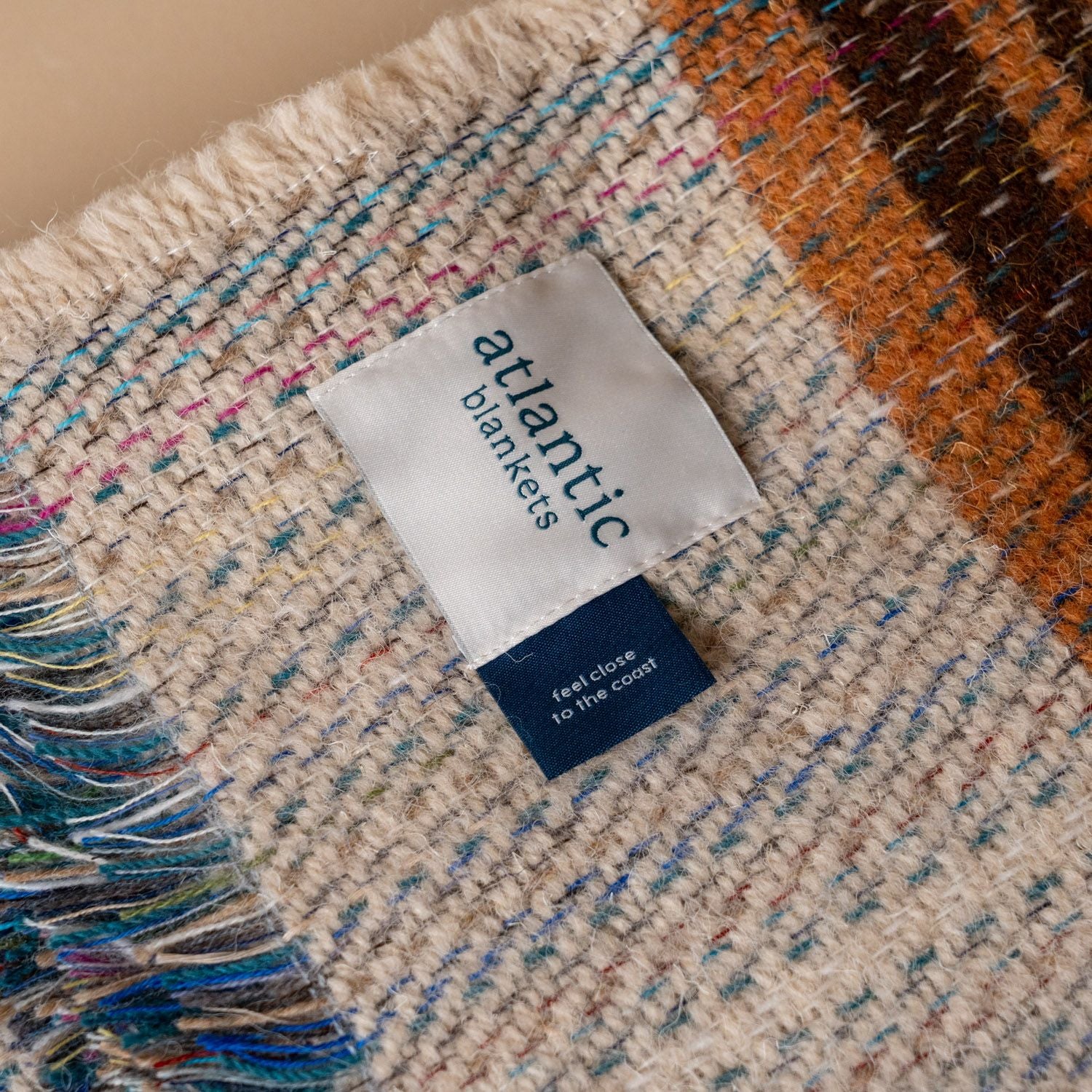 Recycled Wool Throw Blanket Blanket Atlantic Blankets (Faire)