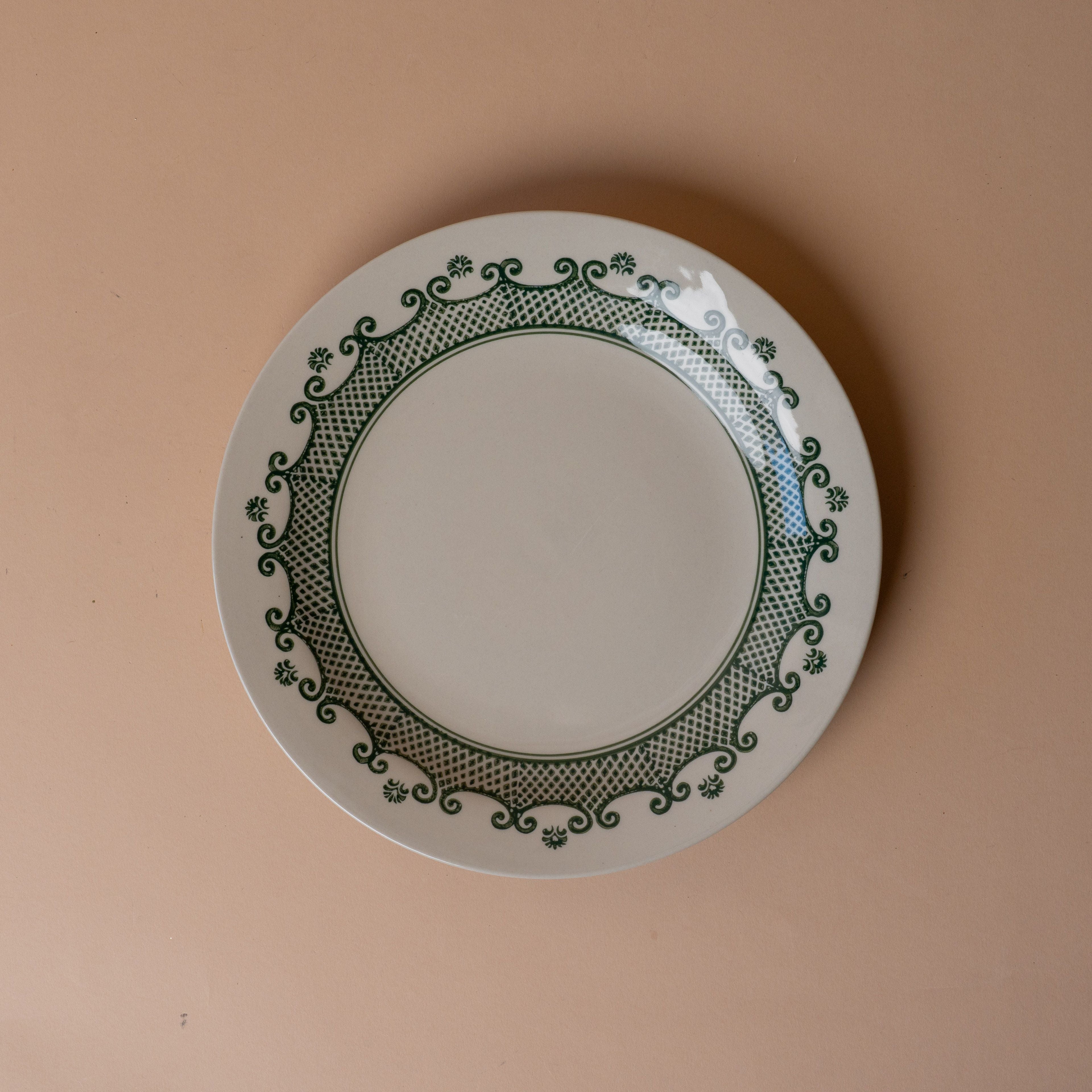Stoneware Pattern Edge Plate – view 2