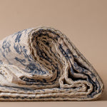 Toile Pattern Kantha Throw Blanket blanket Creative Co-op (DYA)