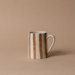Hand-Painted Stripe Mug - Rug & Weave