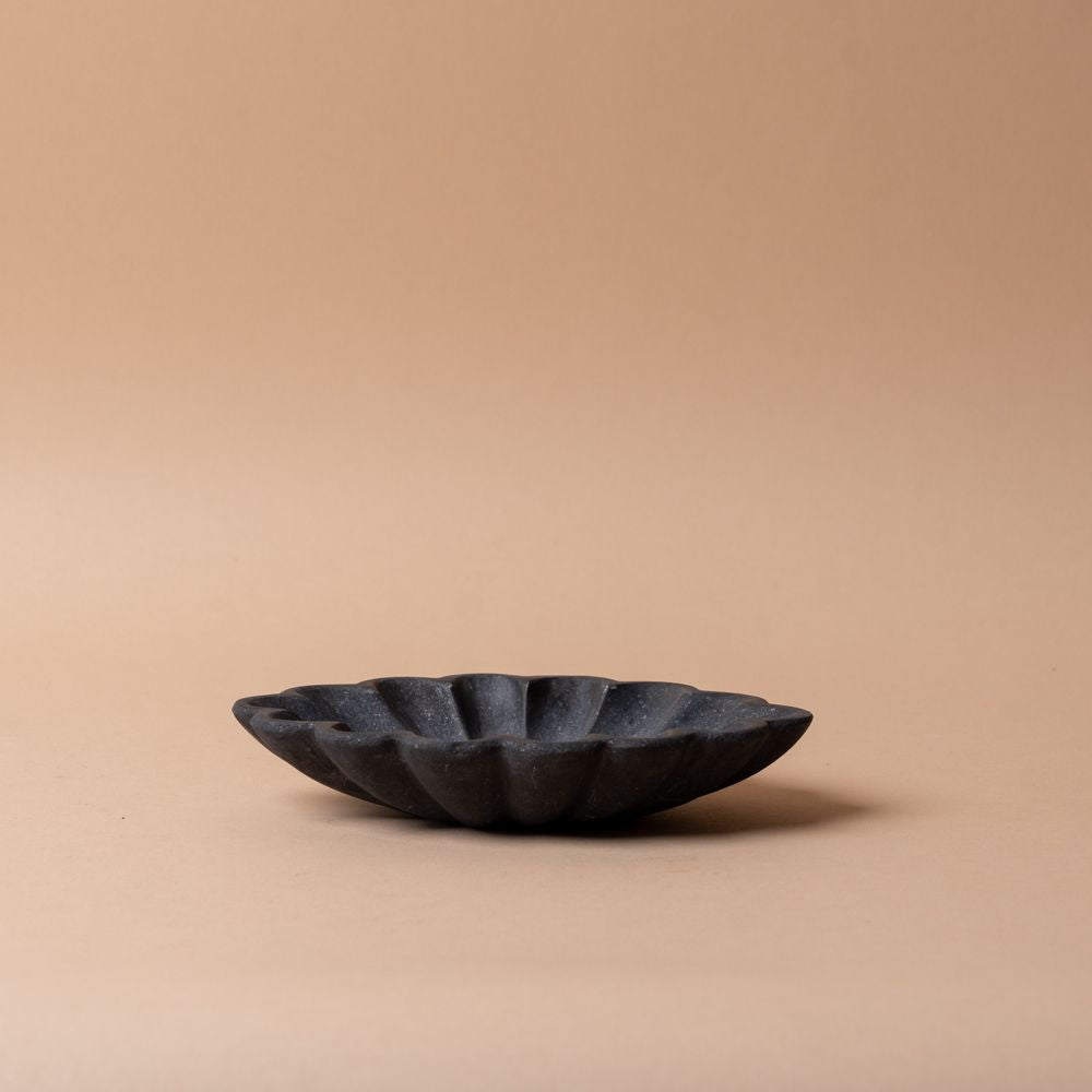 Grey Marble Daisy Dish dish Indaba Small
