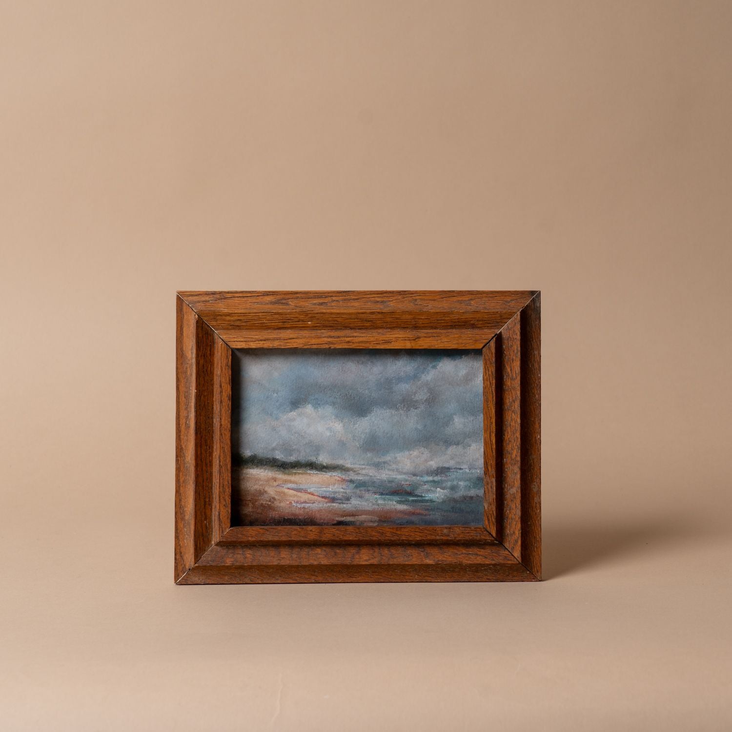 "Shoreline" Framed Original Painting by Melissa Mary Jenkins - Rug & Weave