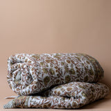 Block Print Wildflower Quilt