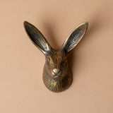 Antique Brass Rabbit Hook FINNBIRD - wall hook Abbott Collection