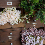 Faux Boxwood Spray faux stem Tri W Imports