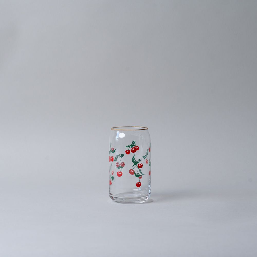Cherry Drinking Glass glass cup One & Only Paper (Faire)