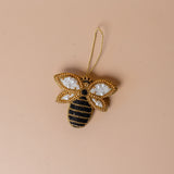 Beaded Bumble Bee Ornament