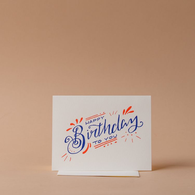 Happy Birthday To You Card