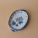 Floral Stoneware Baker baking dish Creative Co-op (DYA) No. 2