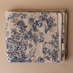 Toile Pattern Kantha Throw Blanket blanket Creative Co-op (DYA)