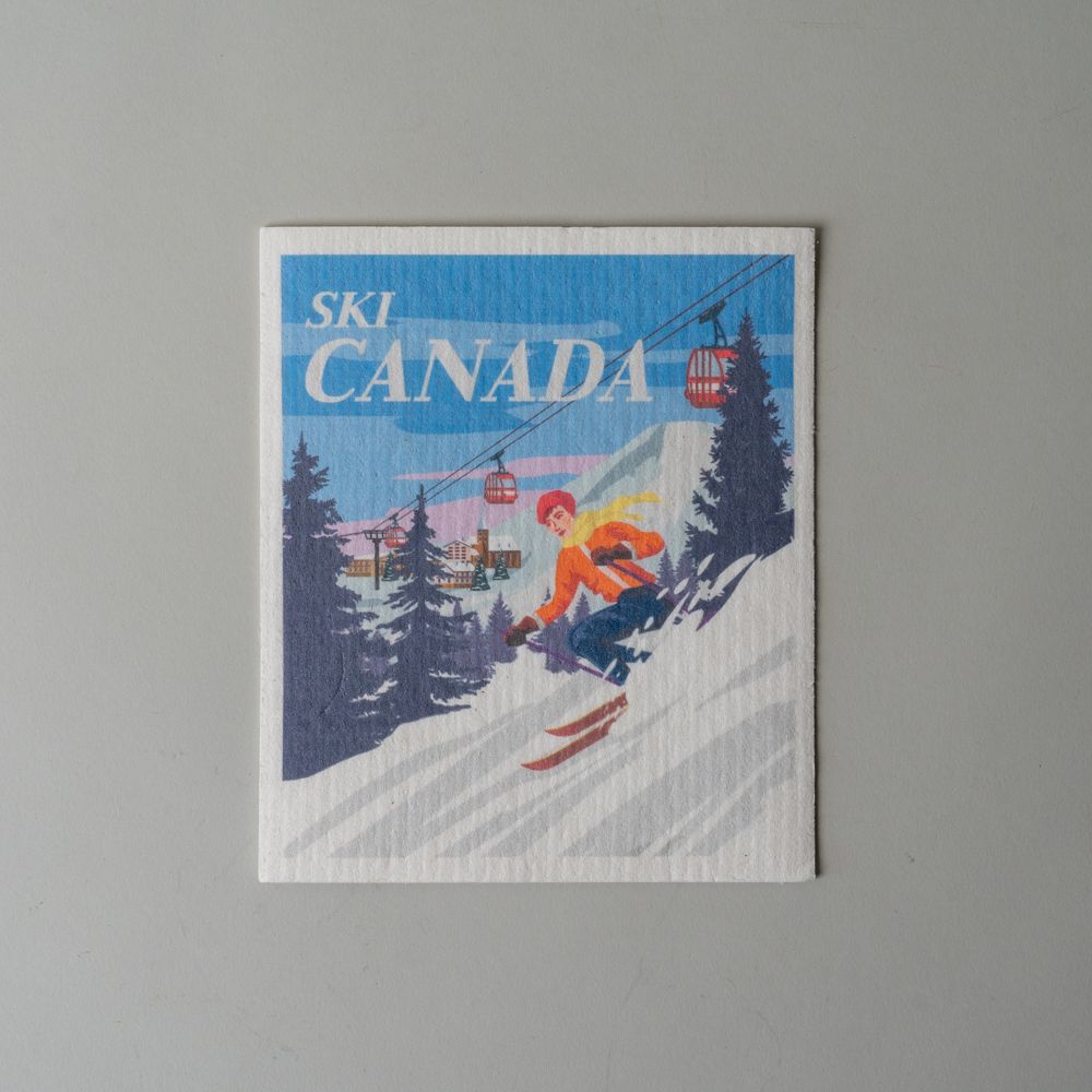Ski Canada Sponge Cloth CHRISTMAS 2025 Abbott Collection