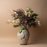 "The Bordeaux" Floral Bouquet with Vase