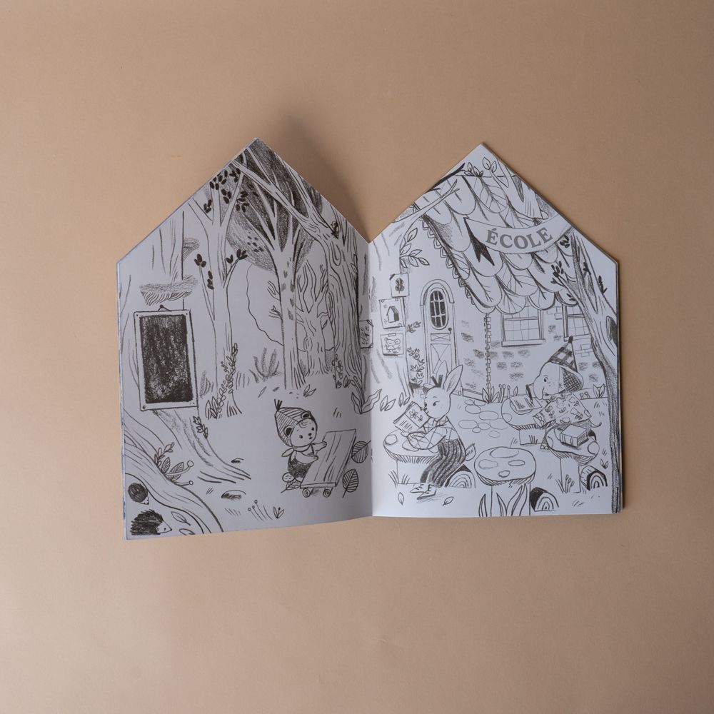 Little Cottage Sticker Book FINNBIRD - activity book FIRE THE IMAGINATION