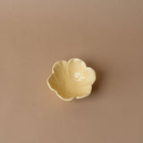 Butter Yellow Petal Dish dish Accents De Ville (ShopZio)
