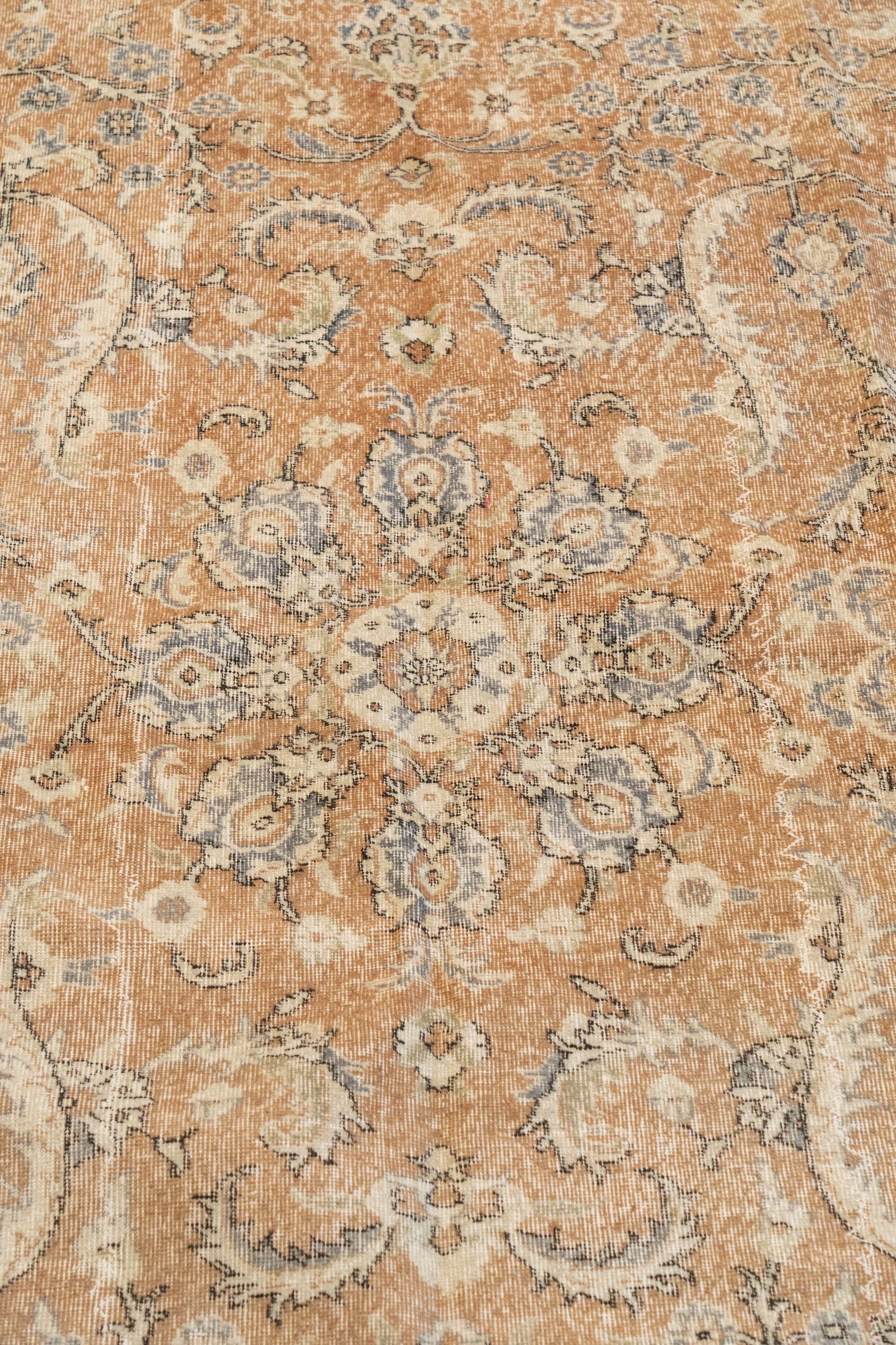 Vintage Turkish Oushak 10'3" x 6'3" VINTAGE - rug Rug & Weave Rugs