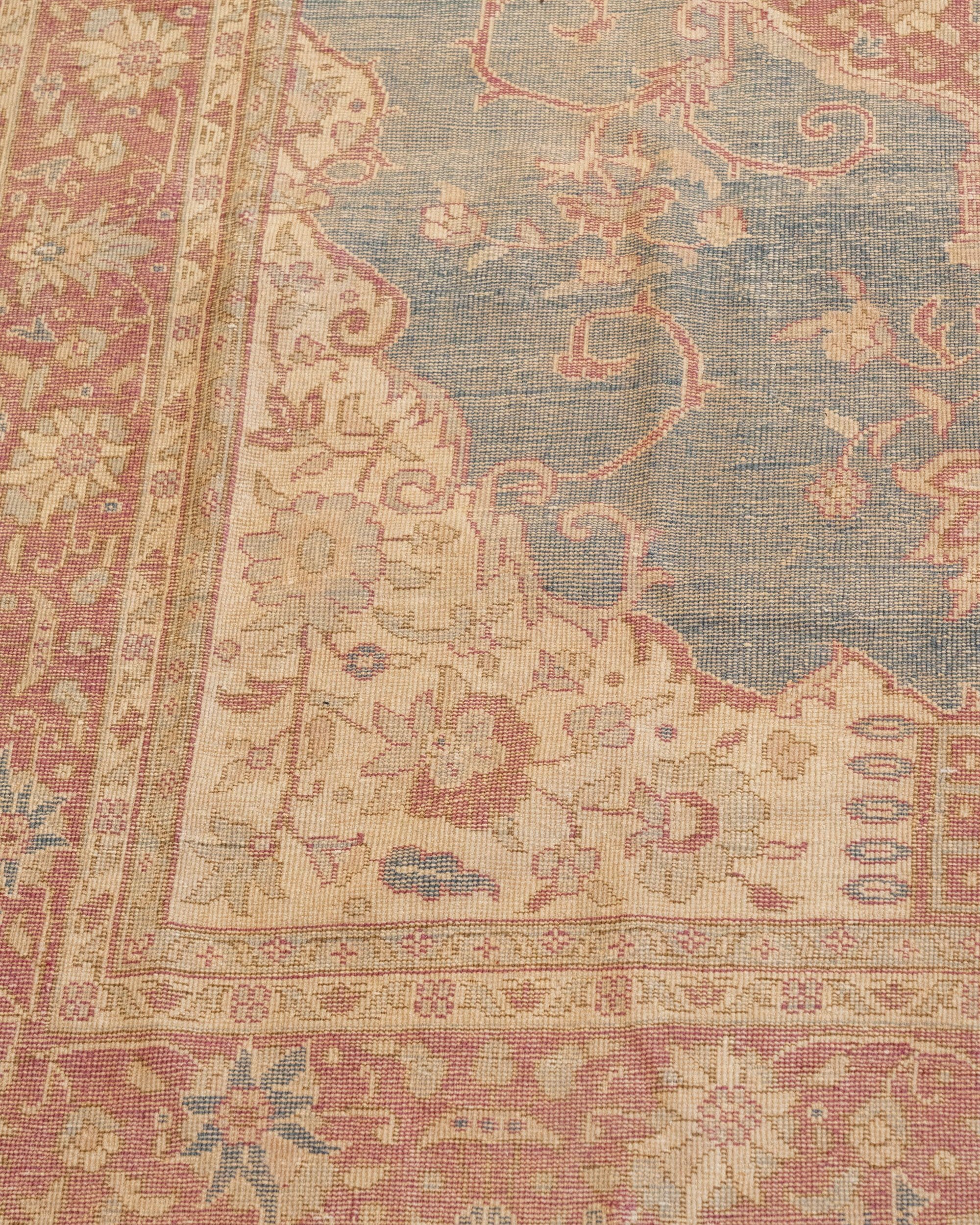 Vintage Turkish Oushak 10'2" x 6'7" VINTAGE - rug Rug & Weave Rugs