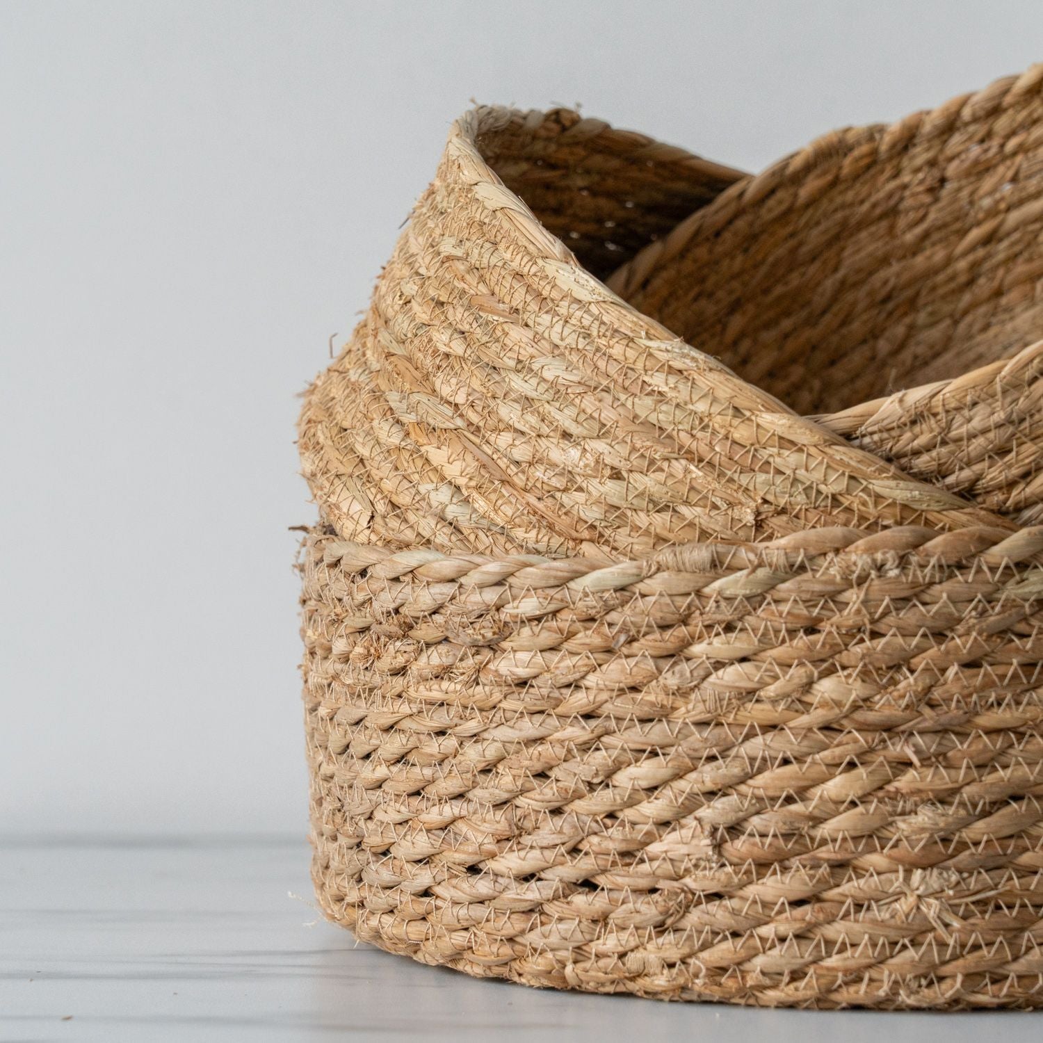 Round Seagrass Basket - Rug & Weave