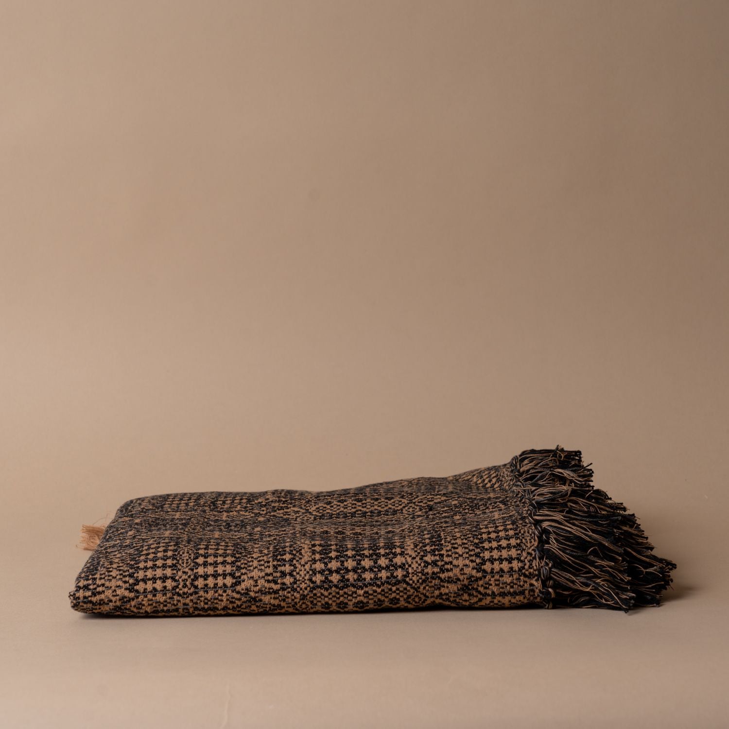 Jacquard Afghan Throw Blanket - Rug & Weave