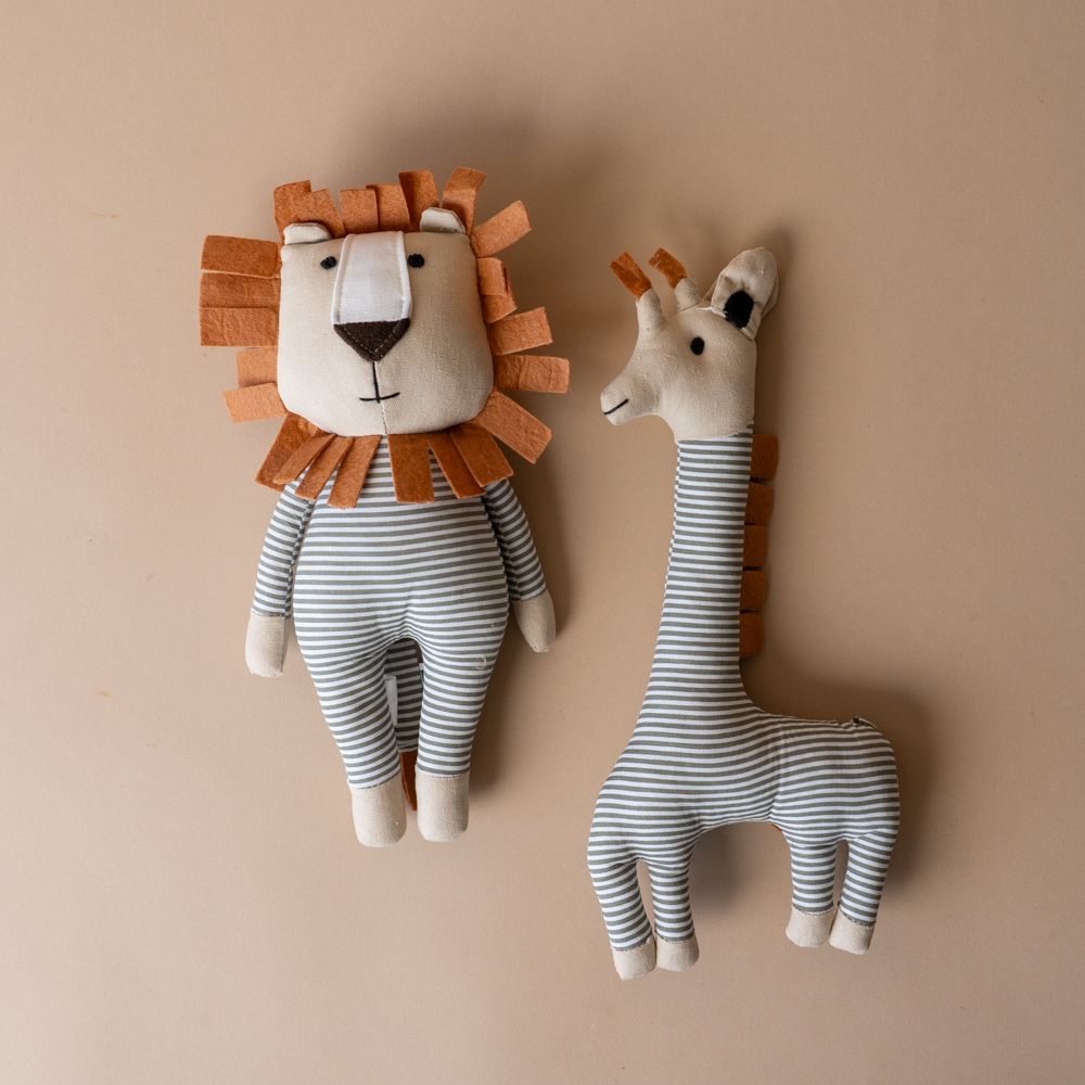 Striped Pyjamas Lion - Rug & Weave