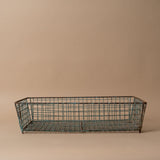 Vintage Wire Fishing Basket