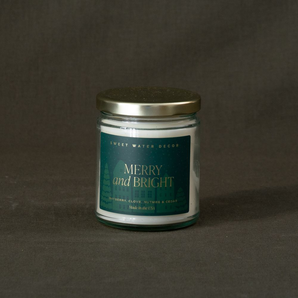 Merry & Bright Soy Candle - Rug & Weave