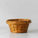 Antique French Wicker Basket