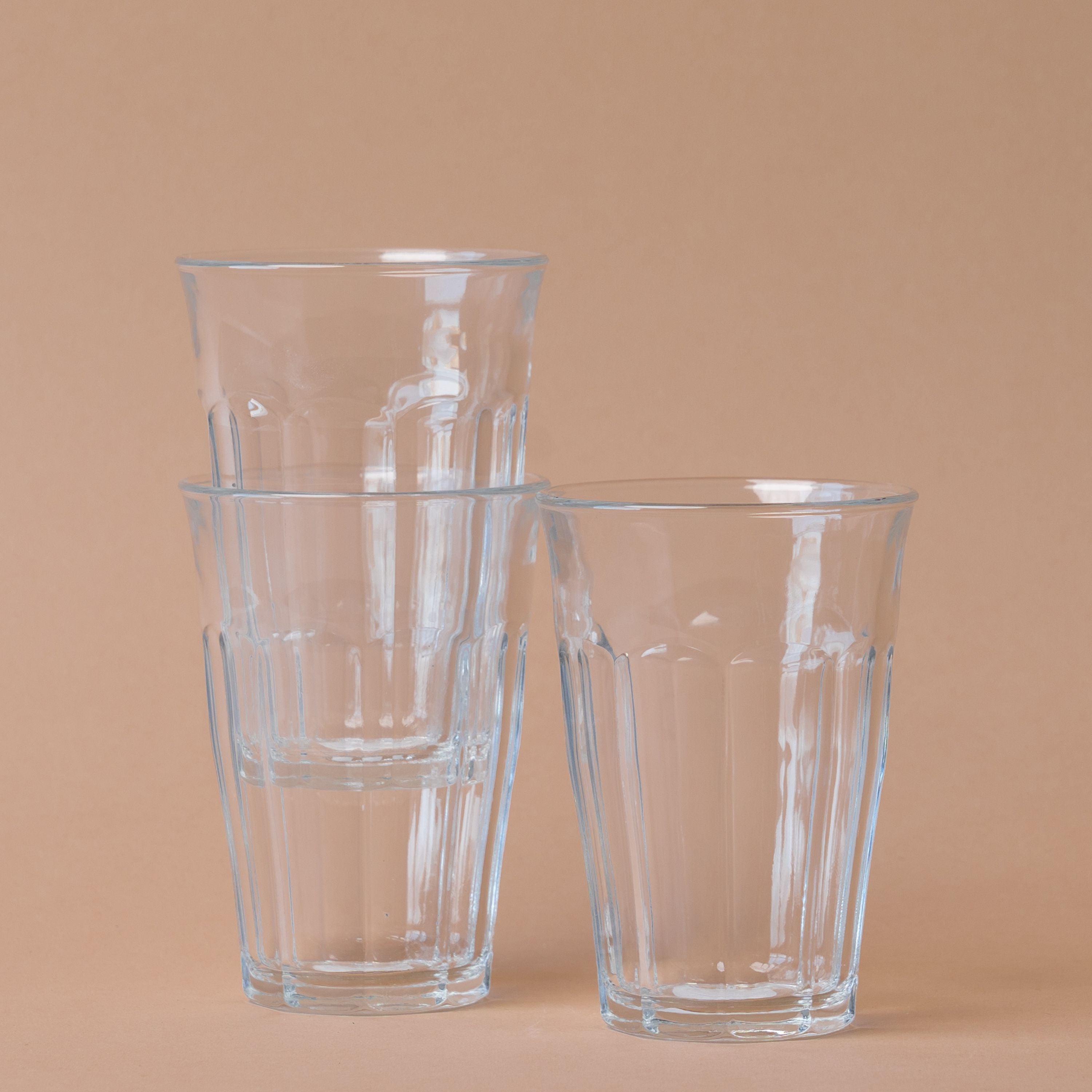 Tall Picardie Glass Tumbler glass tumbler Inter Continental Mercantile