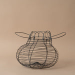 Vintage Wire Egg Basket - Rug & Weave
