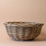 Round Rattan Basket Bowl basket Bacon Basketware (Faire)