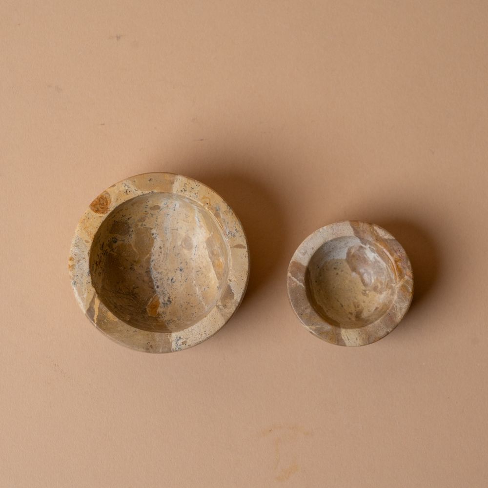 Chocolate Marble Dish dish Luxe B Co (Faire)