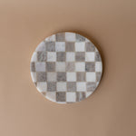 Marble Check Serving Tray tray Creative Co-op (DYA)