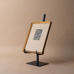 Double Arm Black Iron Easel easel Luxe B Co (Faire) Large