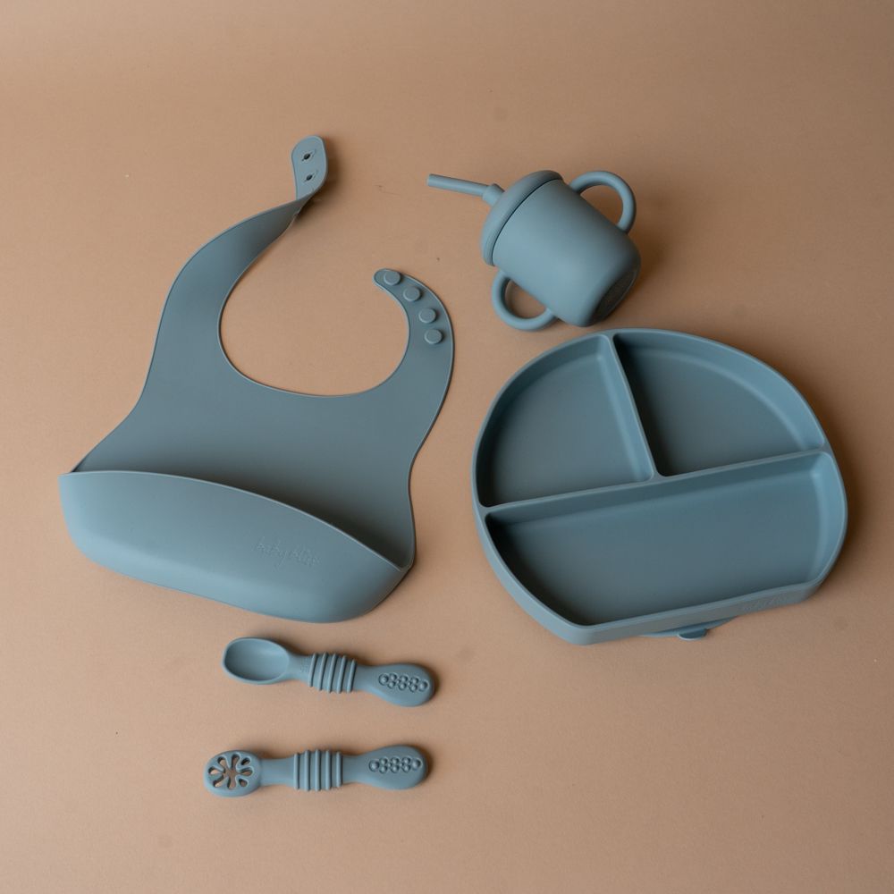 Little One Feeding Set FINNBIRD - gift box Baby Bliss (Faire) Blue