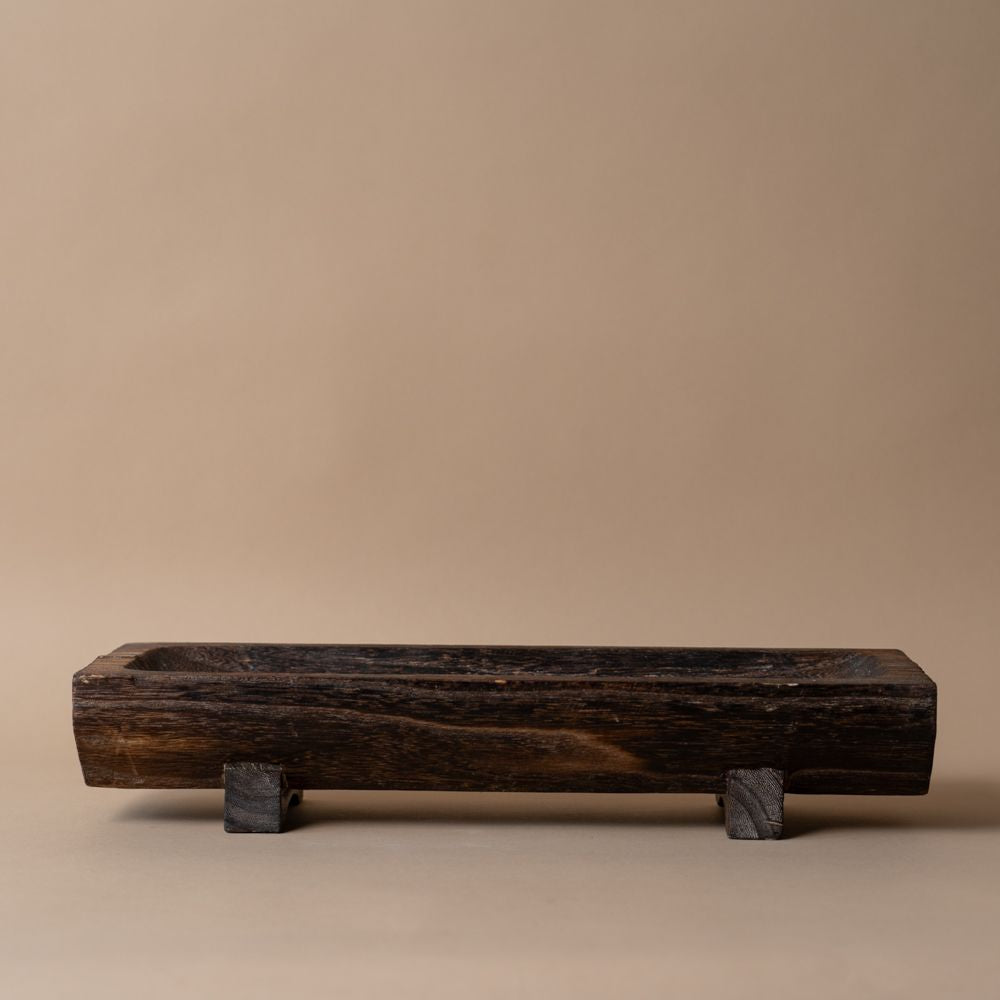 Wood Carved Riser riser Bacon Basketware (Faire)