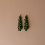 Tree Shaped Taper Candles - Evergreen