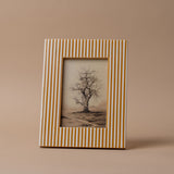Striped Resin Frame picture frame Creative Co-op (DYA)