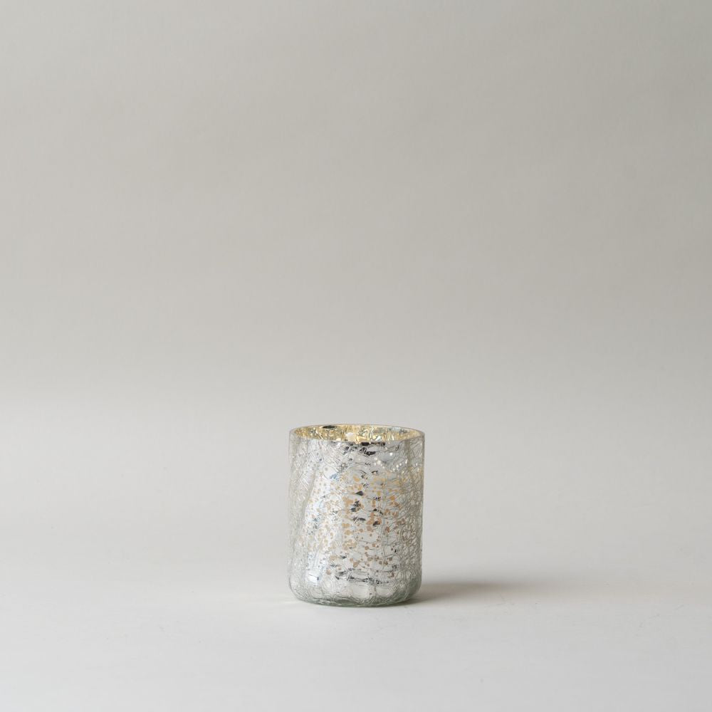 Balsam & Cedar Crackle Glass Candle CHRISTMAS 2026 Illume (DYA) Small