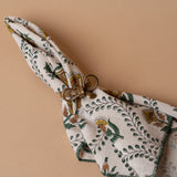 Brass Finish Bow Napkin Ring