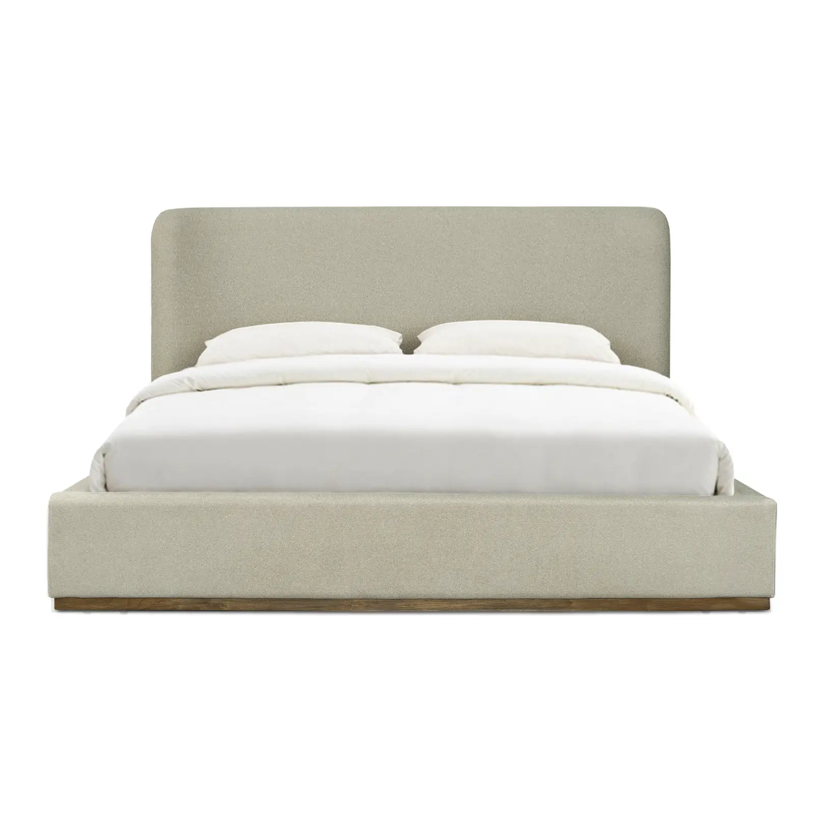 Finley Storage Bed 13 - FURNITURE - bed Style In Form Velvet Sandstorm - King