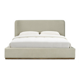 Finley Storage Bed 13 - FURNITURE - bed Style In Form Velvet Sandstorm - King