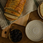 Hand Finished Stoneware Bread Plate - Rug & Weave