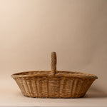 Large Antique French Basket VINTAGE - basket Hauer Market