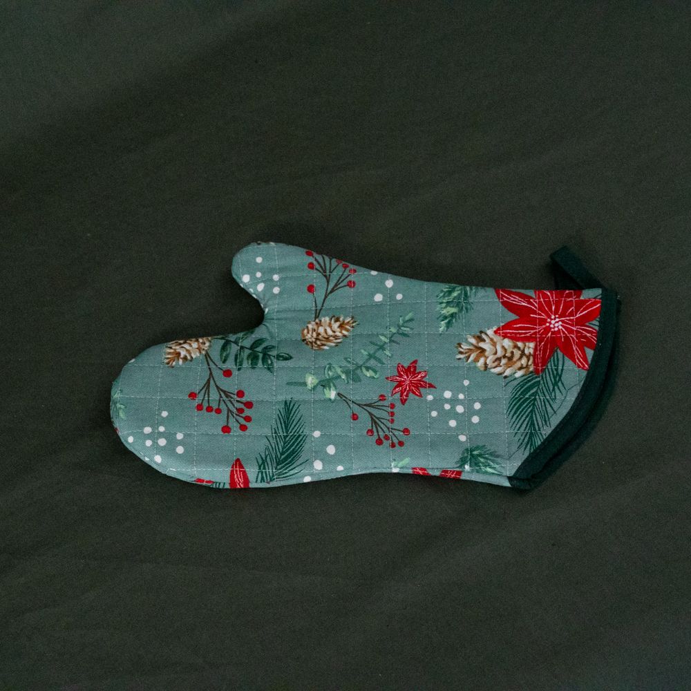 Poinsettia Oven Mitt CHRISTMAS 2026 DANICA (Faire)