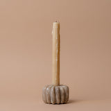 Fluted Marble Candle Holder