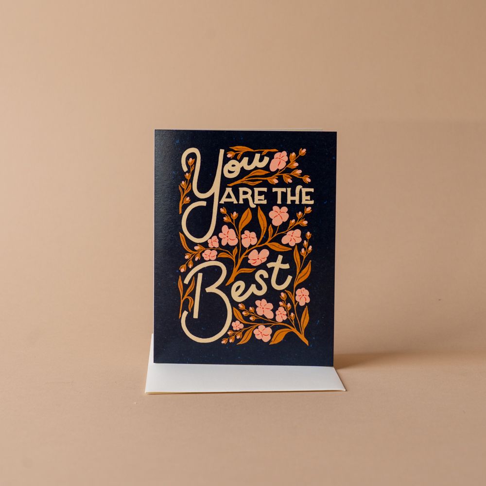 You Are the Best Card greeting card Inkwell Cards (Faire)