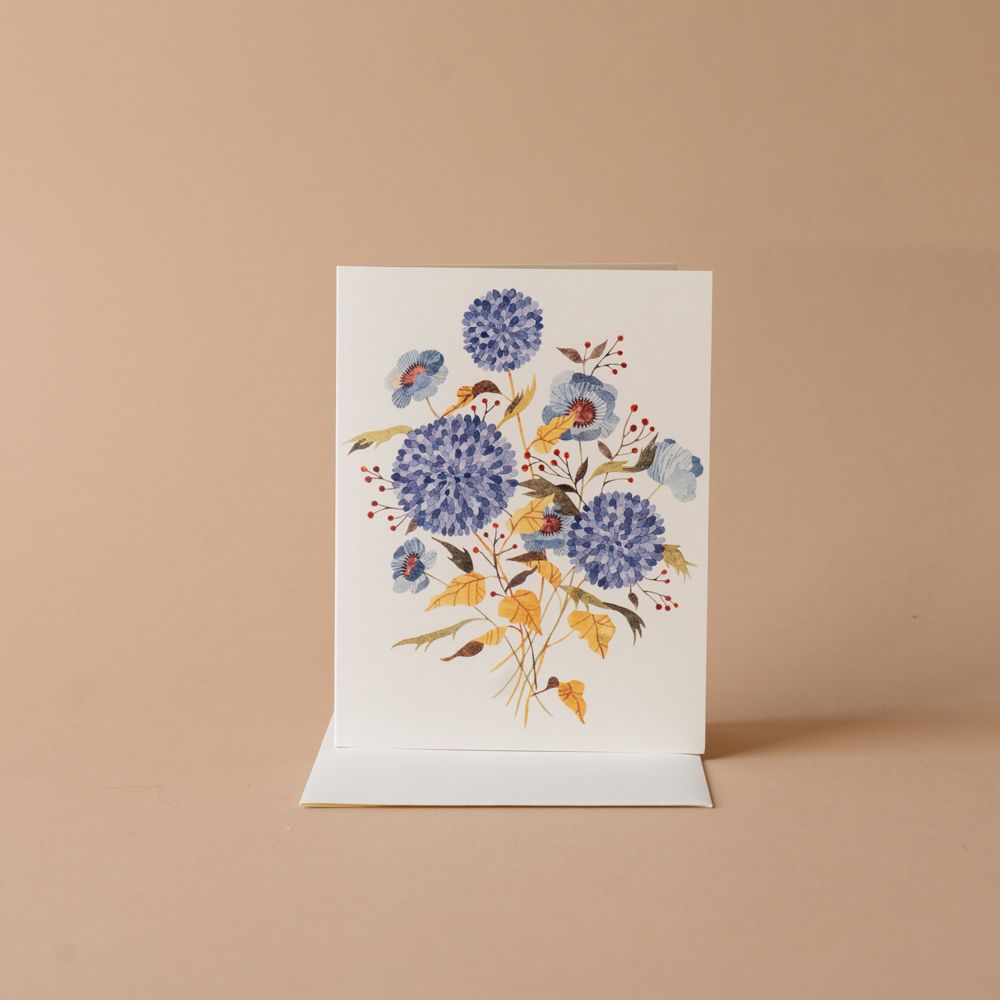 Hydrangea Bouquet Card