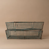 Vintage Wire Fishing Basket