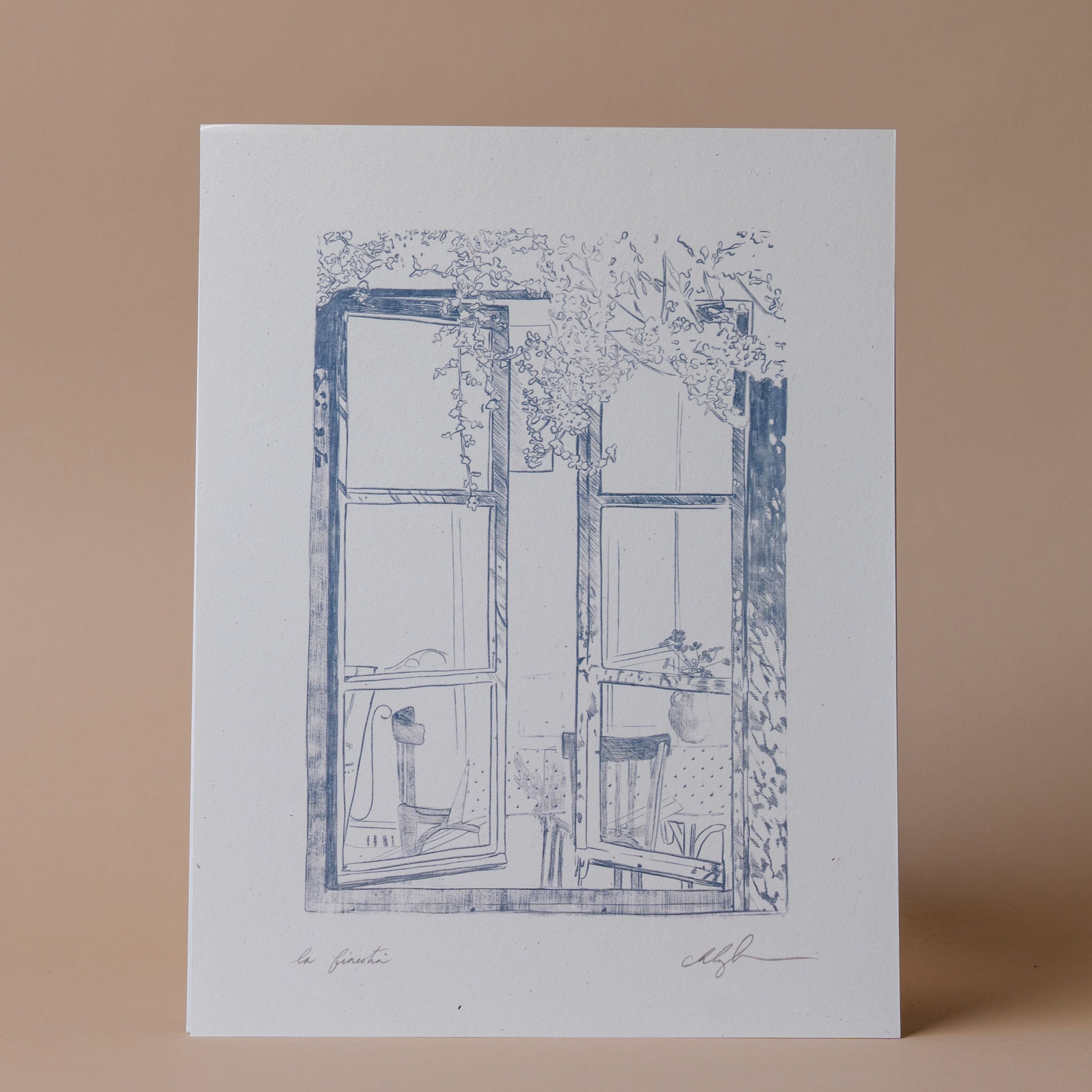 "La Finestra" by Cocoshalom ARTWORK - print Cocoshalom (Faire)