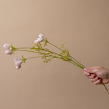 Faux Pink Dandelion Spray faux stem Indaba